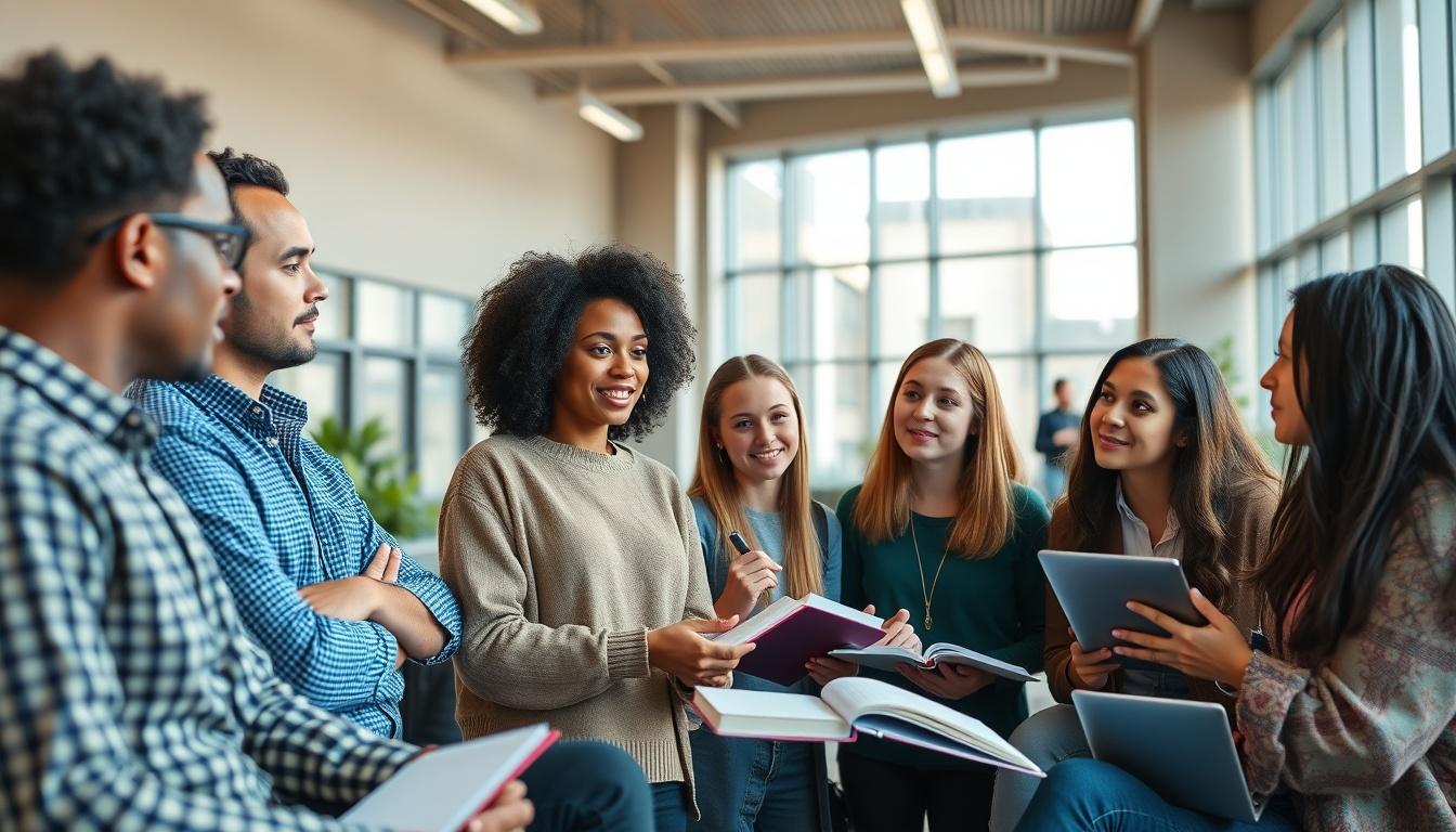 Students and educational resources in a modern learning environment